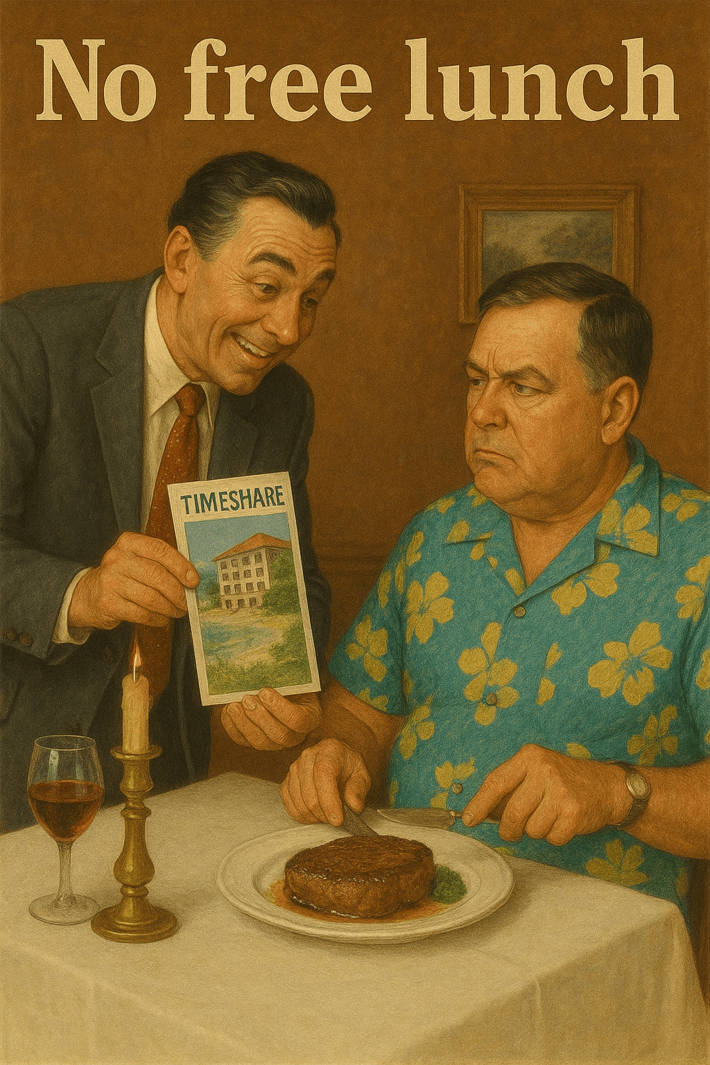 No free lunch (no such thing as a free&nbsp;lunch)